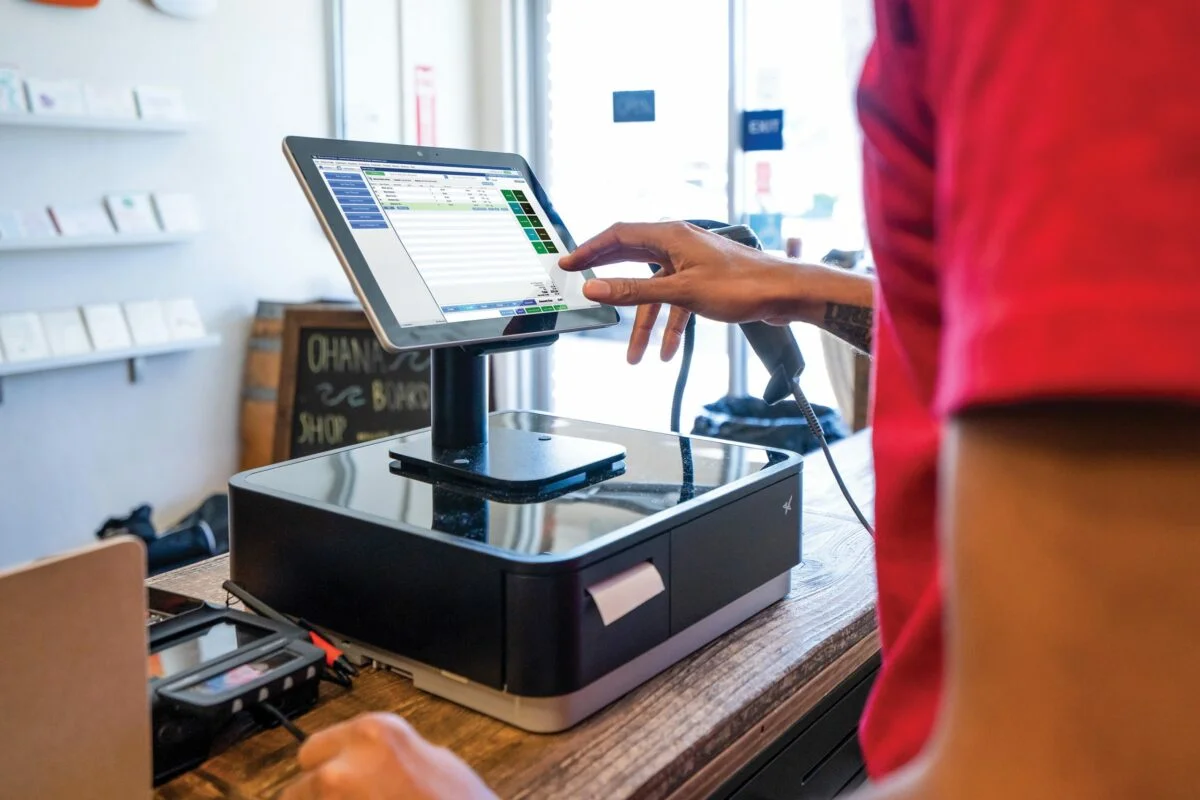 Someone Using POS 1 scaled 1