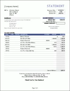 billing-statement